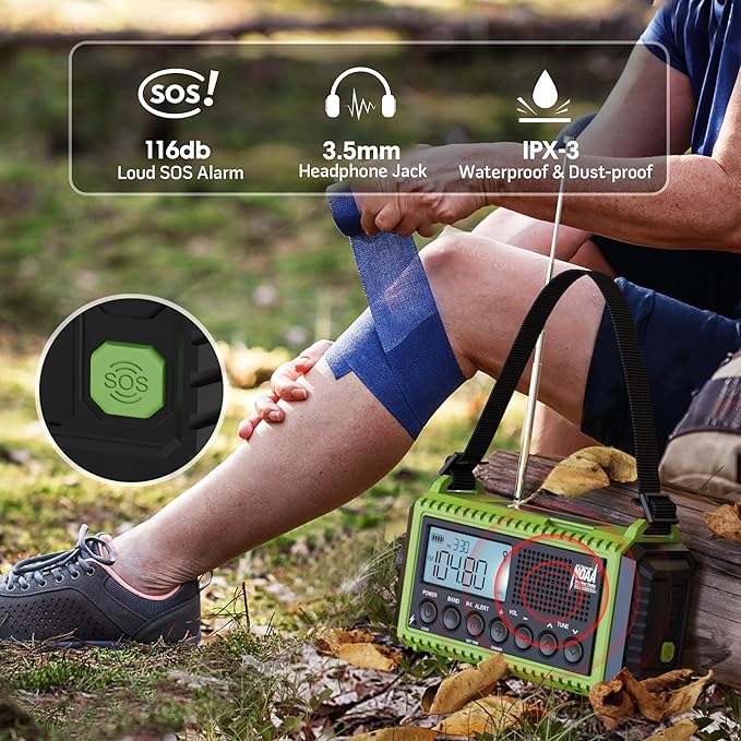 Emergency Radio, 5000 NOAA Weather Radio - Image 5