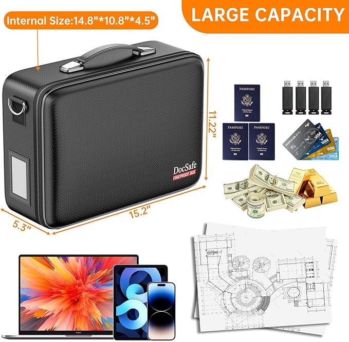 DocSafe Fireproof Document Box - Image 5