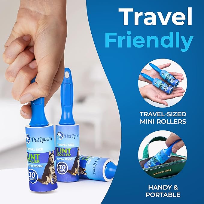 PetLovers Extra Sticky Lint Roller Mega Value Set - Image 2