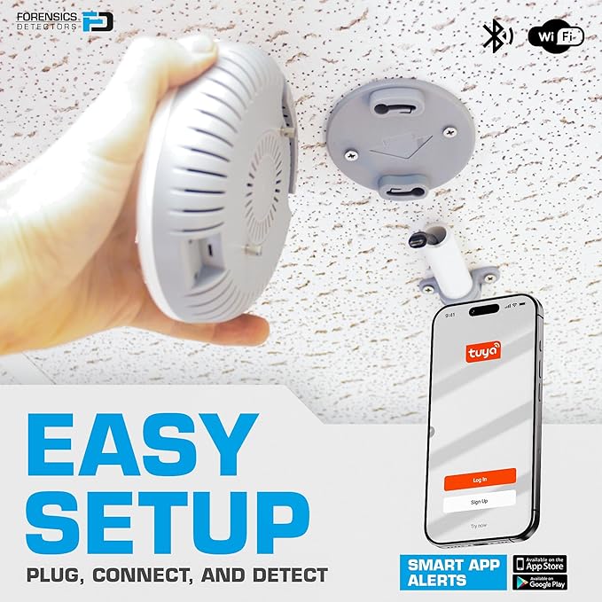 Vape Detector by Forensics | for Schools, Business | Cell Phone Alarms WiFi | - Image 5