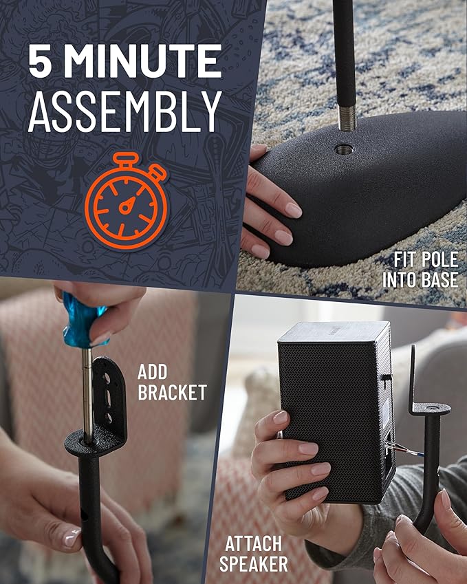 ECHOGEAR Universal Speaker Stands - Image 5