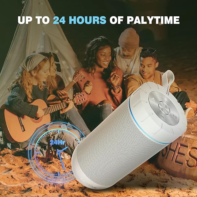 comiso X26 Bluetooth Speaker, IPX4 Waterproof Speakers 360° HD Surround Sound - Image 3