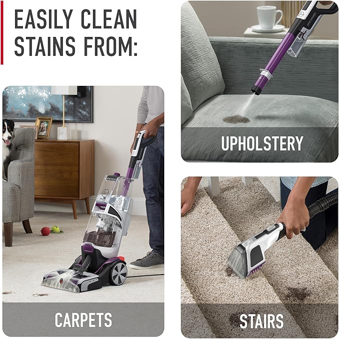 Hoover SmartWash Pet Automatic Carpet Cleaner Machine - Image 6