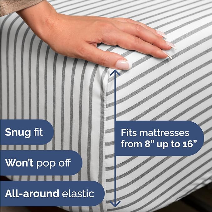 Twin XL Size 3 Piece Sheet Set - Image 3