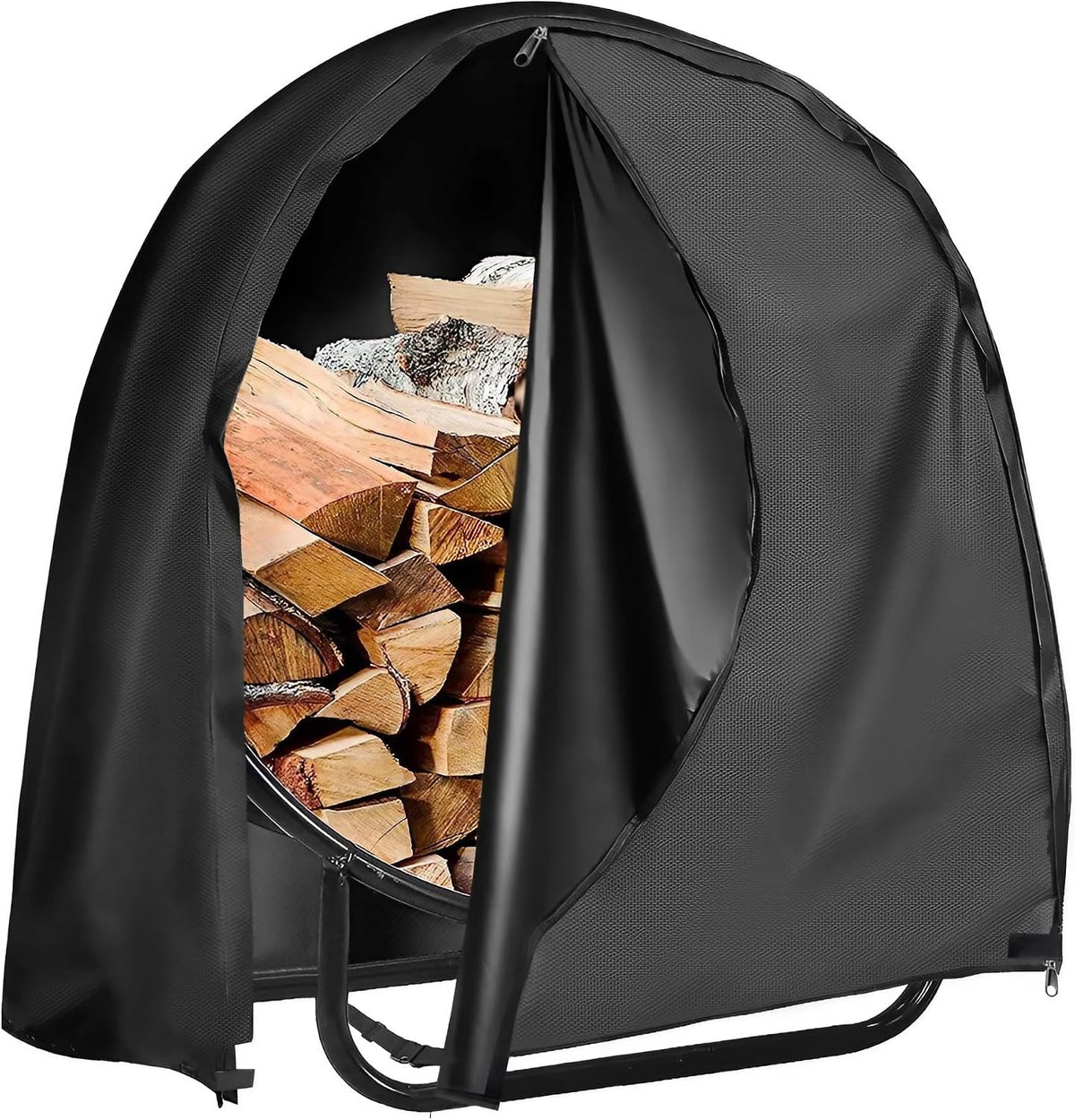 ic iclover 48 inch firewood log hoop cover, main product view