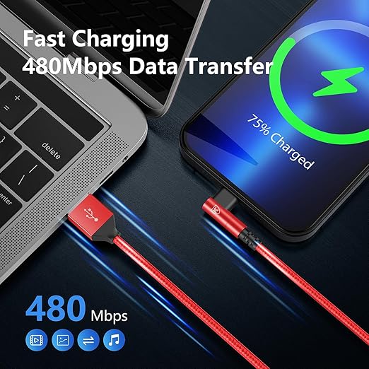 10ft iPhone Charger Cable, Long Lightning Cable Fast Charging Cord Compatible - Image 5