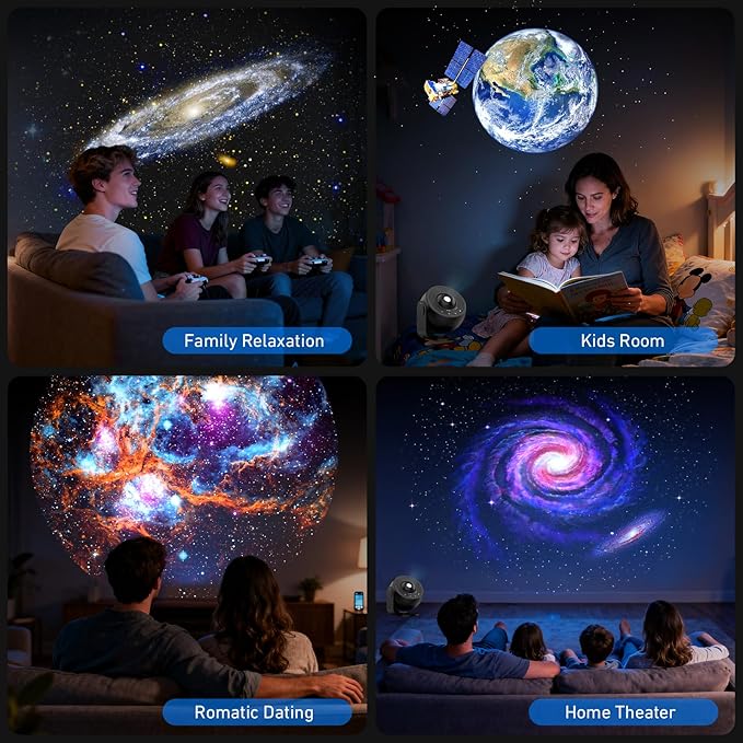 Galaxy Projector Pro, 13 in 1 Home Planetarium Galaxy Projector - Image 7