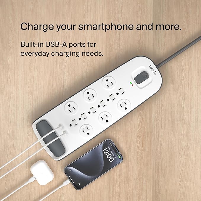 Belkin USB Power Strip Surge Protector - Image 5
