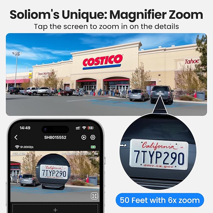 SOLIOM Security Cameras Wireless Outdoor, 8MP Ultra HD - Image 4