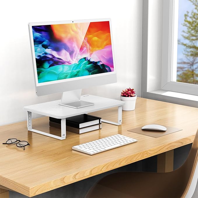 BESIGN MS01 Monitor Stand Riser, Height Adjustable Laptop Stand, Computer - Image 3