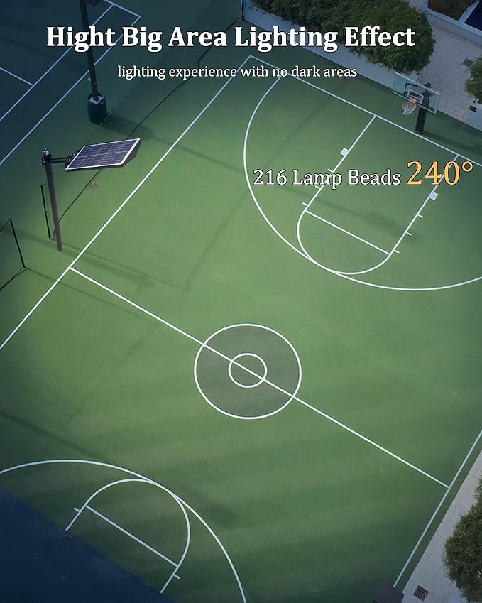 Ofuray Of-9800W Solar Street Lights Outdoor, Solar Security Flood Lights - Image 6