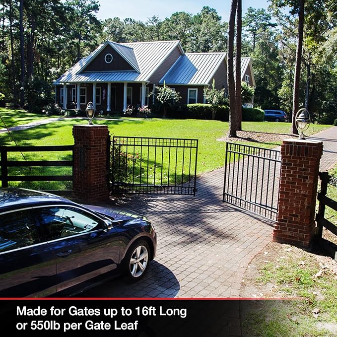 Mighty Mule MM372W Dual Automatic Gate Opener, Smart and Solar Ready-Up to 16ft - Image 3
