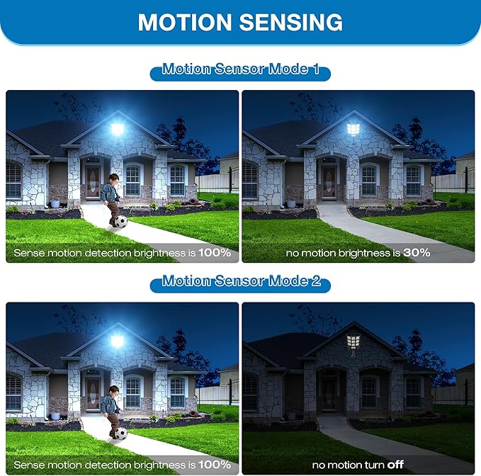 Solar Lights Outdoor, IP66 Waterproof Solar Street Lights Outdoor, 6500K LED - Image 6