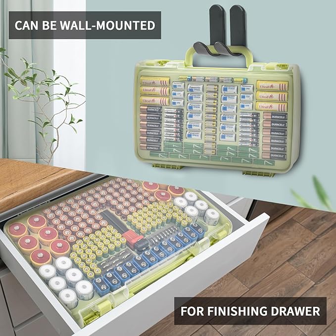 Aptbyte Battery Organizer Storage Holder Box Case - Image 8