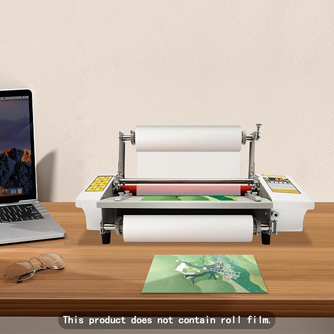 20.28" Laminator Machine, Hot&Cold Roller Laminating Machine, Single/Dual Sided - Image 3