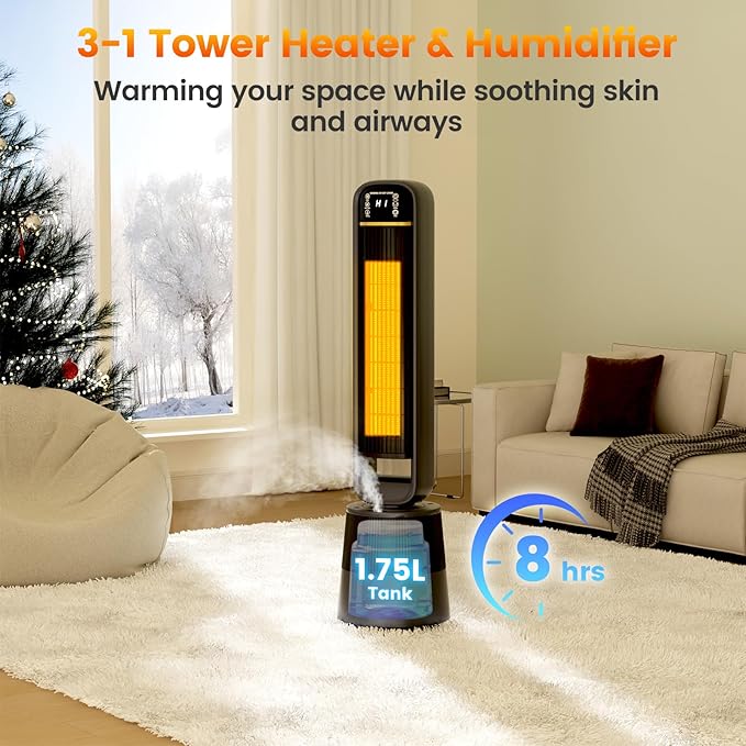 Auertech 35.5" Space Heater - Image 3