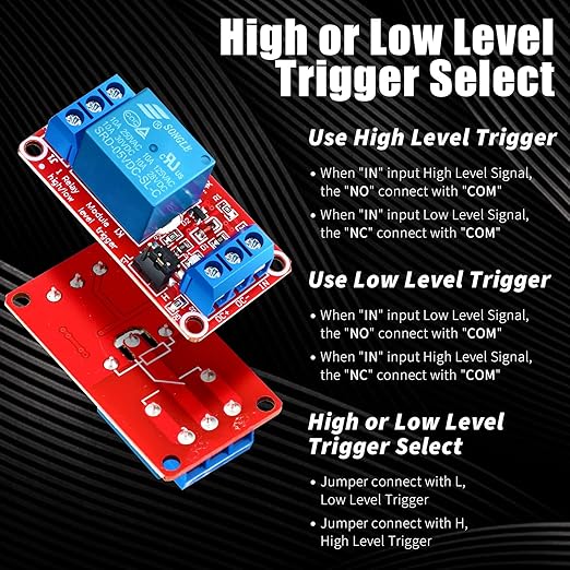 Kigeli 24 Pcs 5v Relay Module One Channel Switch - Image 3