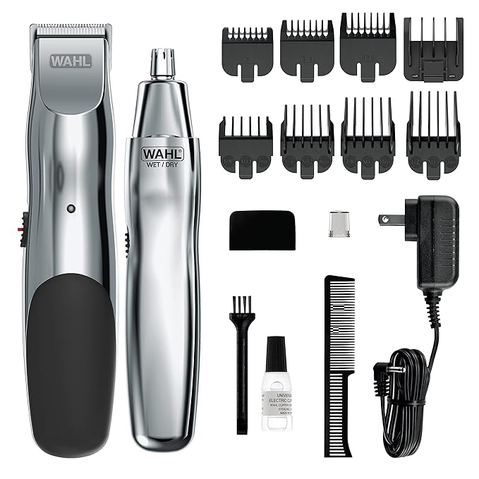 Wahl Groomsman Rechargeable Beard Trimmer kit by Wahl
