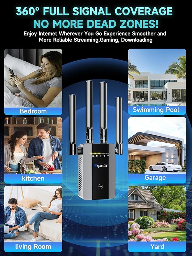 2026 New WiFi Extender Signal Booster - Image 8