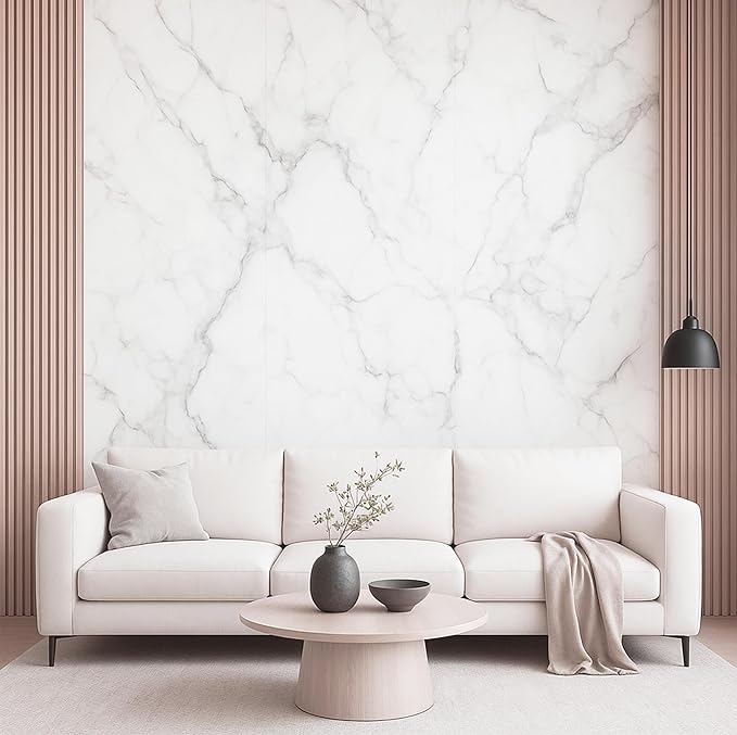 Dundee Deco Faux Marble Wall Panels - 2 ft X 4 ft - Glossy - Image 3