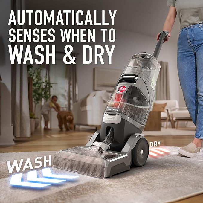 Hoover SmartWash Pet XL Upright Carpet Cleaner Machine - Image 3