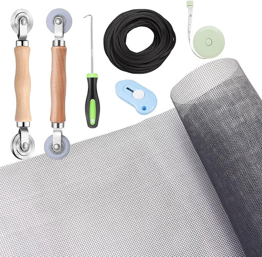 Windows Screen and Screen Door Repair Kit by TOOLTRIZ