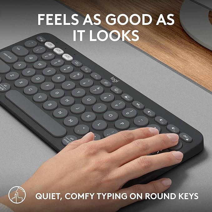 Logitech Pebble Keys 2 K380s, Slim and Portable, Easy-Switch - Image 5