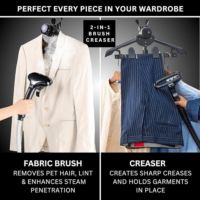 SALAV Heavy Duty Commercial Full-Size Garment Steamer - Image 7