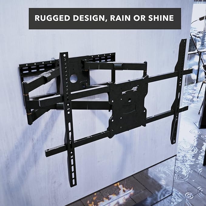 Mount-It! The Beast Outdoor TV Wall Mount, Weatherproof 275 lb Capacity Heavy - Image 2