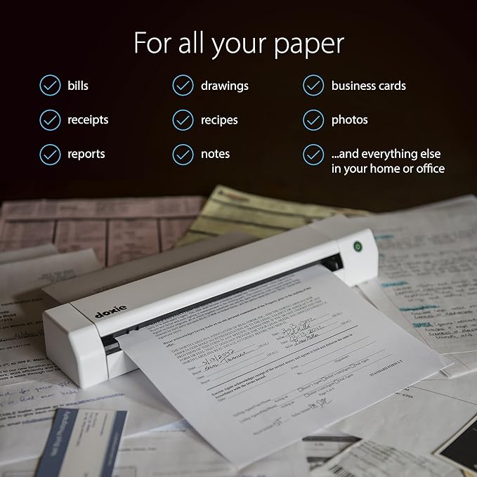 Doxie Go SE - The Intuitive Portable Document Scanner - Image 3