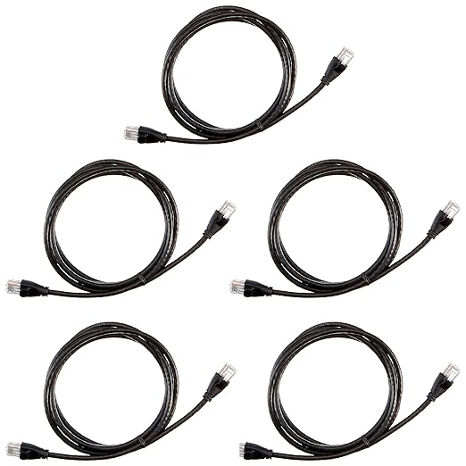 Amazon Basics RJ45 Cat 6 Ethernet Patch Cable, 1Gpbs Transfer Speed, 5 Foot - Image 5