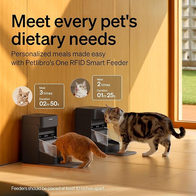 PETLIBRO RFID Automatic Cat Feeder, Collar Sensor - Image 2