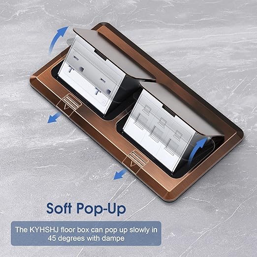 Dual Pop-Up Floor Box Electrical Kit - Image 3