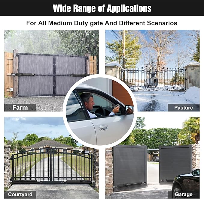 JUJIANG C01 Solar Gate Opener - Image 7
