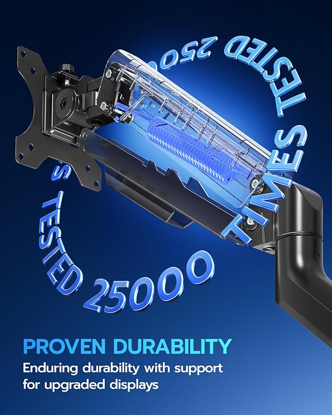 ARES WING Heavy Duty Single Monitor Arm - Image 4