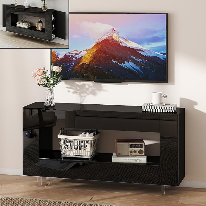 Vavkorkula High Gloss TV Stand for 65 Inch by Unknown