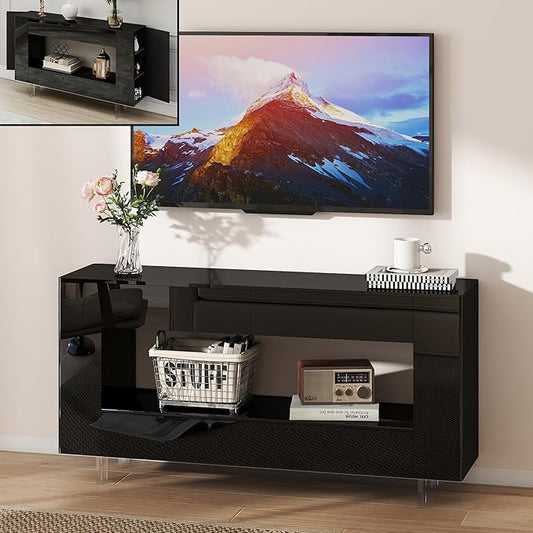 Vavkorkula High Gloss TV Stand for 65 Inch by Unknown