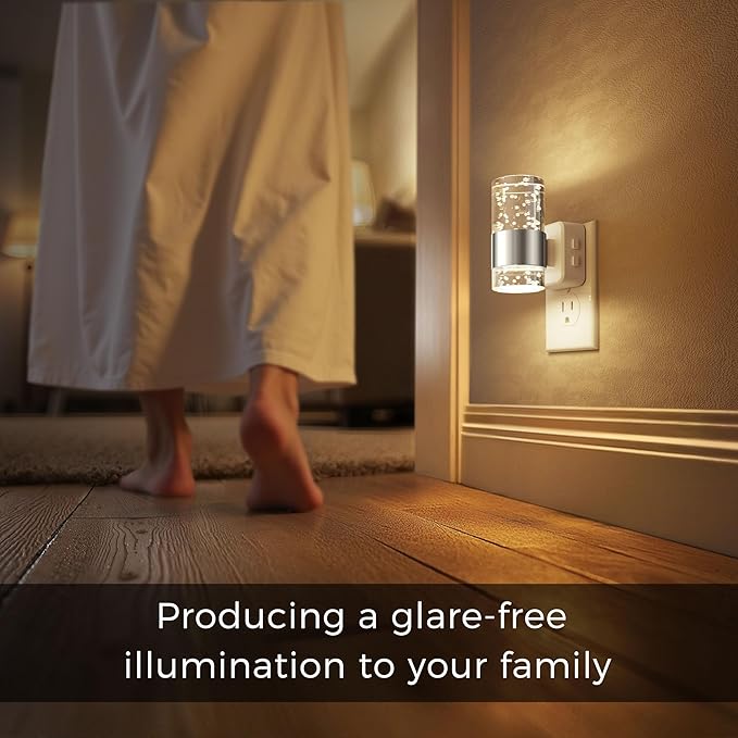 L LOHAS LED Night Lights Plug into Wall 2 Pack, Dimmable Night Light - Image 8