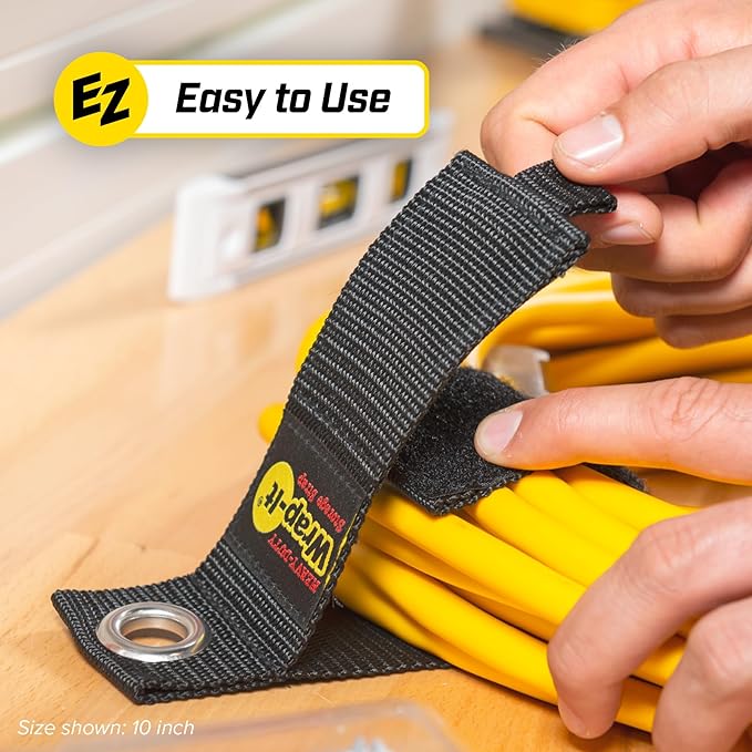 Heavy-Duty Wrap-It Storage Straps, 28-inch - Image 7