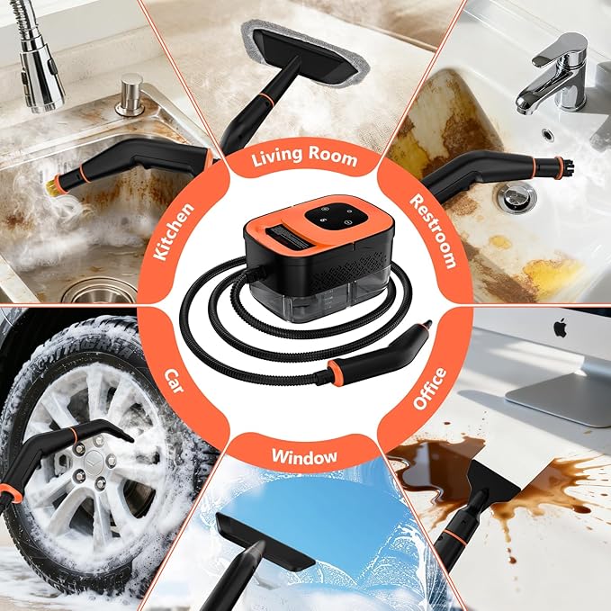 Steam Cleaner, Portable Steamer - Image 8