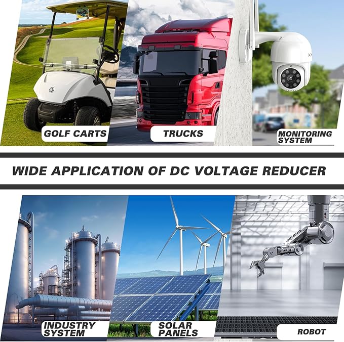 Shu-Ran Golf Cart Voltage Reducer Voltage Converter 36V or 48V to 12V, 30 Amp - Image 8