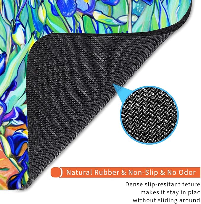 Armanza Square Mouse Pad Lrises, Personalized Premium-Textured Custom Mouse Mat - Image 5
