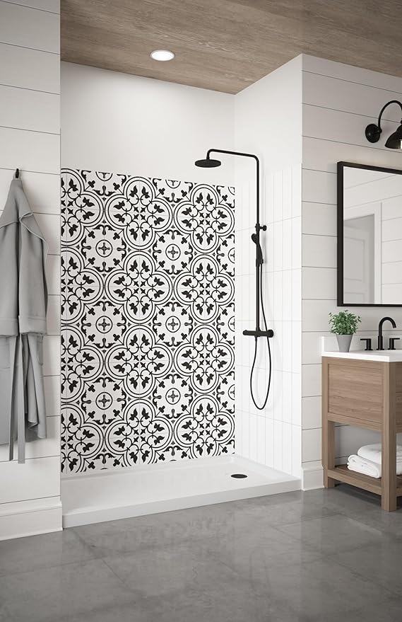 Miseno MSW786036 Readyset 78" X 60" X 36" Five Panel Alcove Shower Wall Kit - Image 8