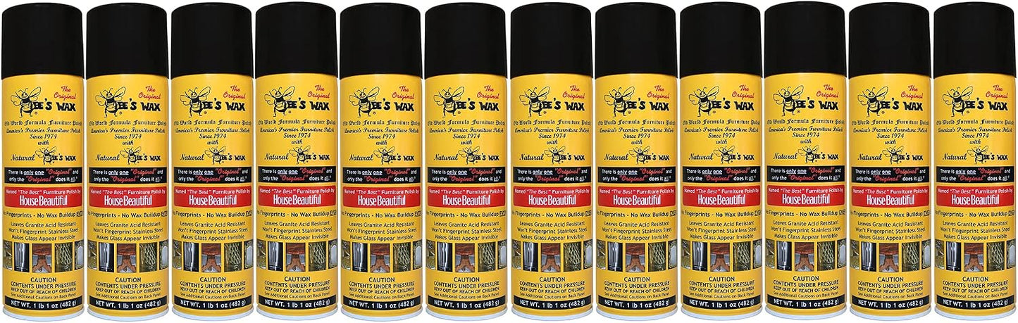 The Original Bee's Wax Old World Formula Furniture Polish - 12 Pack