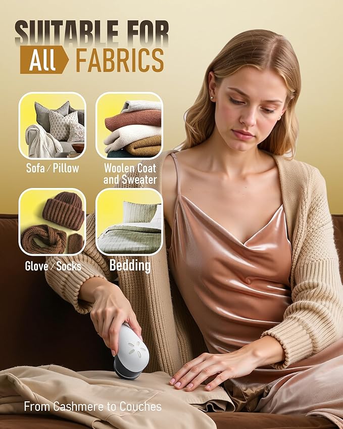 POPCHOSE Fabric Shaver, Lint Remover - Image 3