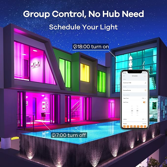 Linkind Smart Light Bulbs with Remote Control, Smart Bulb That Work with Alexa - Image 8