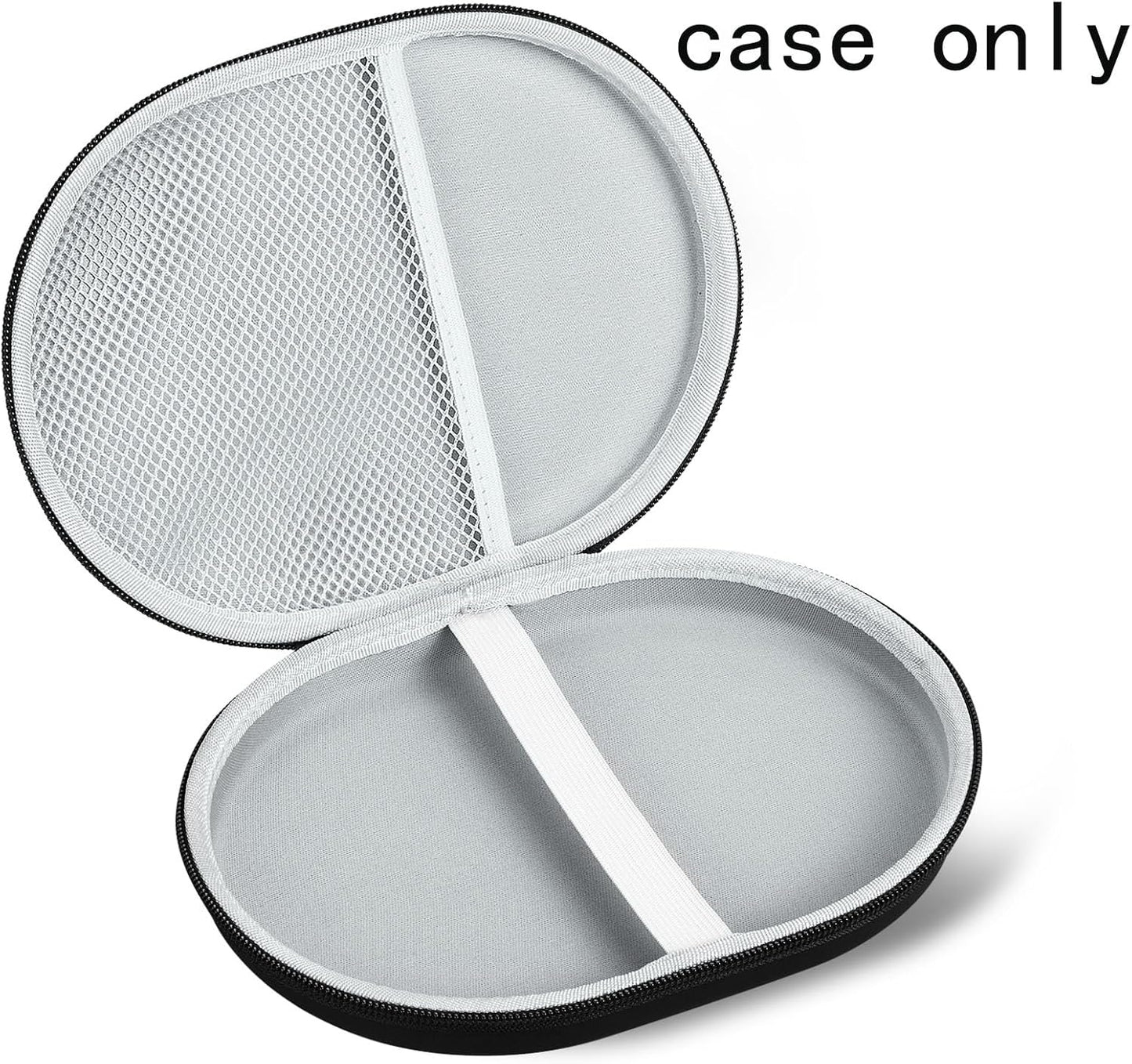 Case Compatible with Glocusent/for Gritin/for Vekkia/for EastPin/for enclize LED Neck Reading Light，USB Rechargeable Personal Light Storage Box (Case Only) (Black)