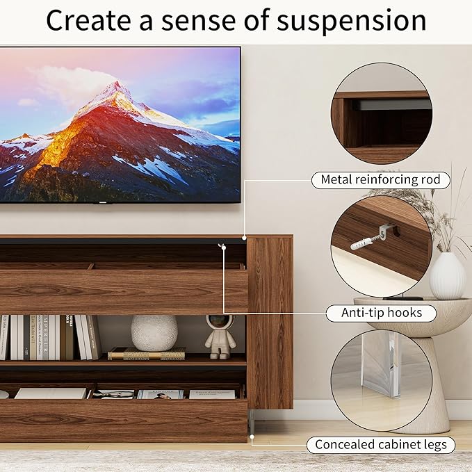 Vavkorkula TV Stand for 65 Inch - Image 4