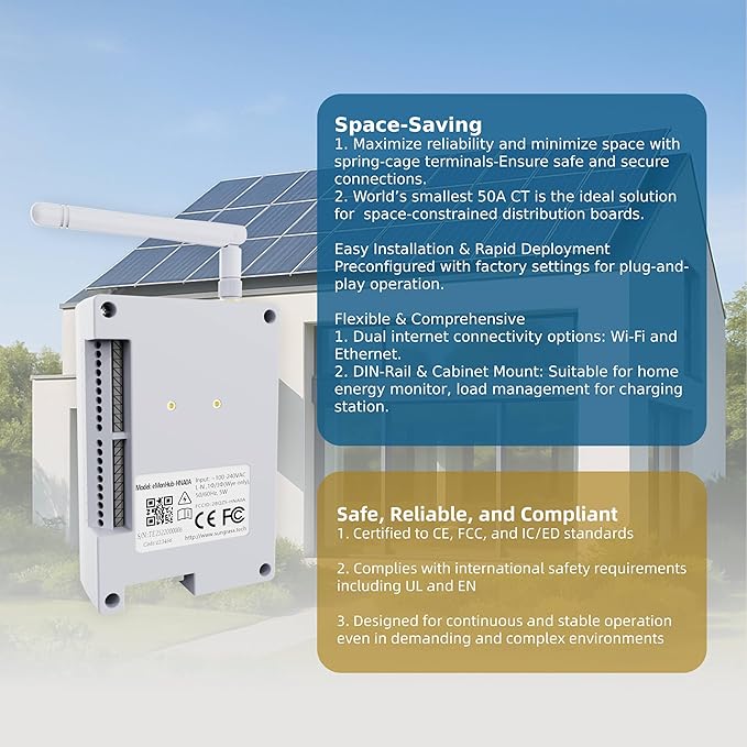 Sungrass Home Energy Monitor-Real Time Electricity Usage Monitor, Power - Image 7