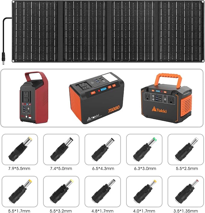 Takki 450W Peak Solar Generator 277Wh Portable Power Station - Image 8